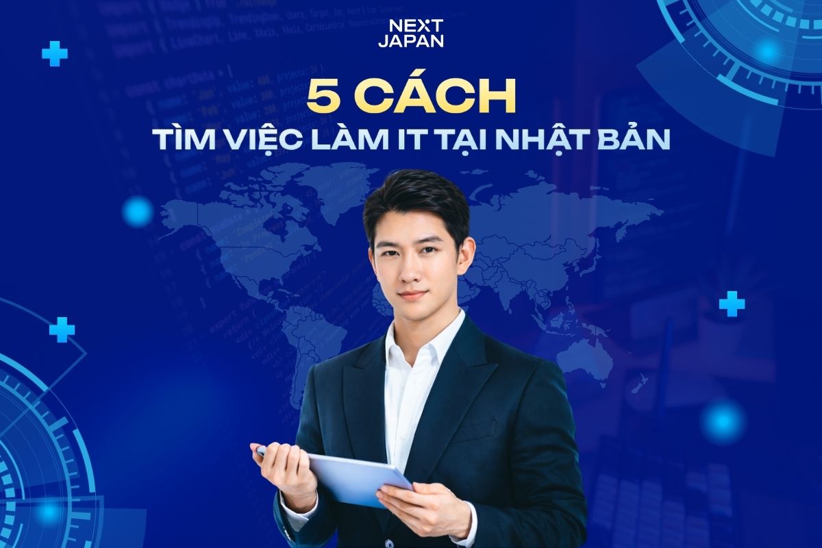5 cách tìm việc làm ngành IT tại Nhật Bản